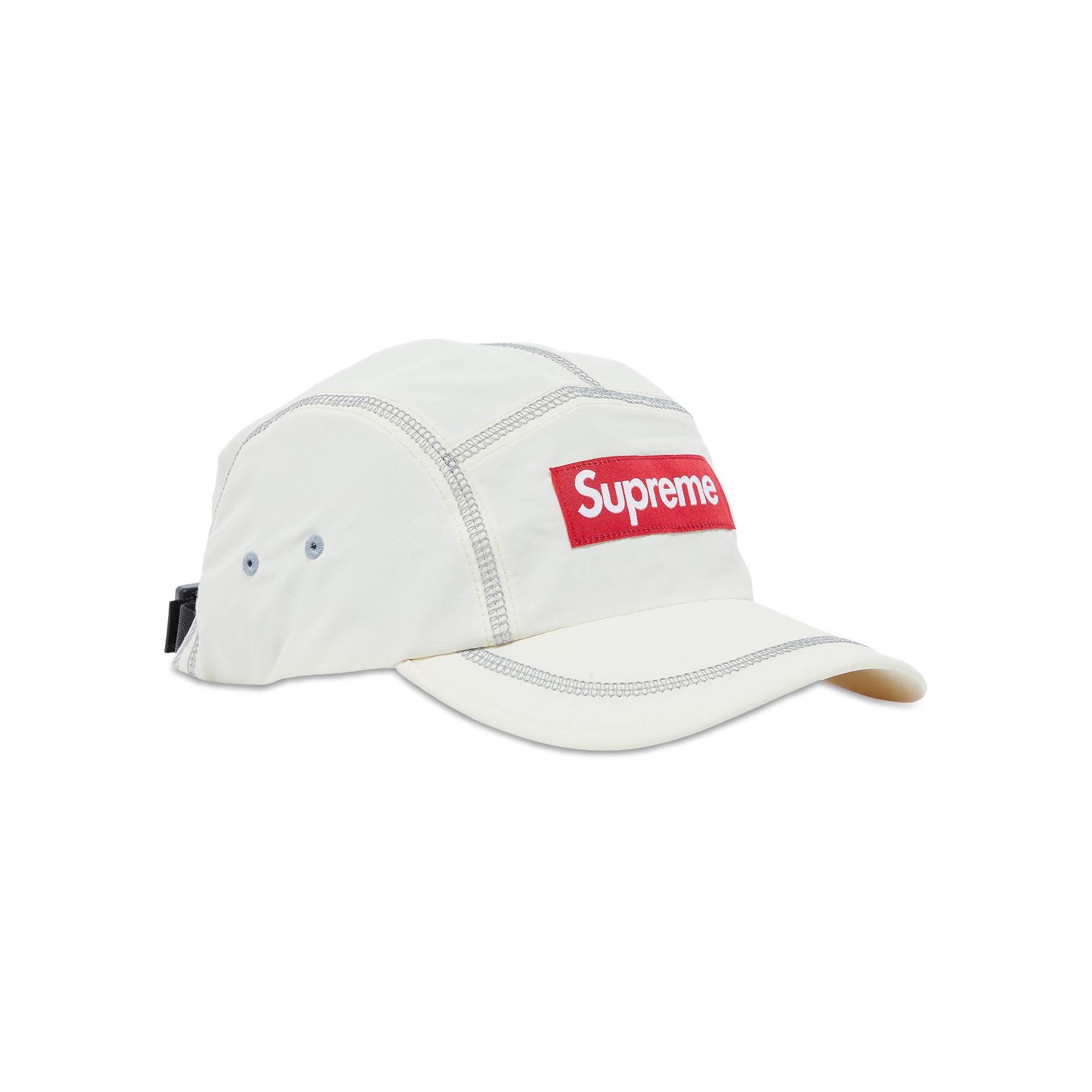 Supreme Reflective Stitch Camp Cap 'Natural' - 2