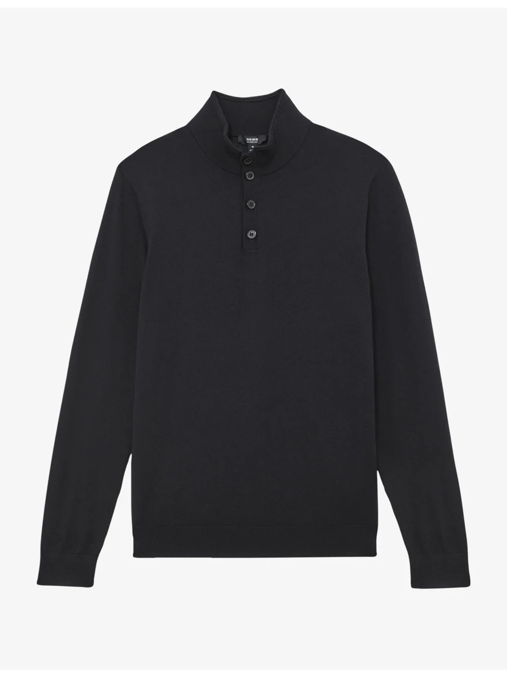 Blackhall Half-Zip Funnel-Neck Merino Wool Jumper - 1
