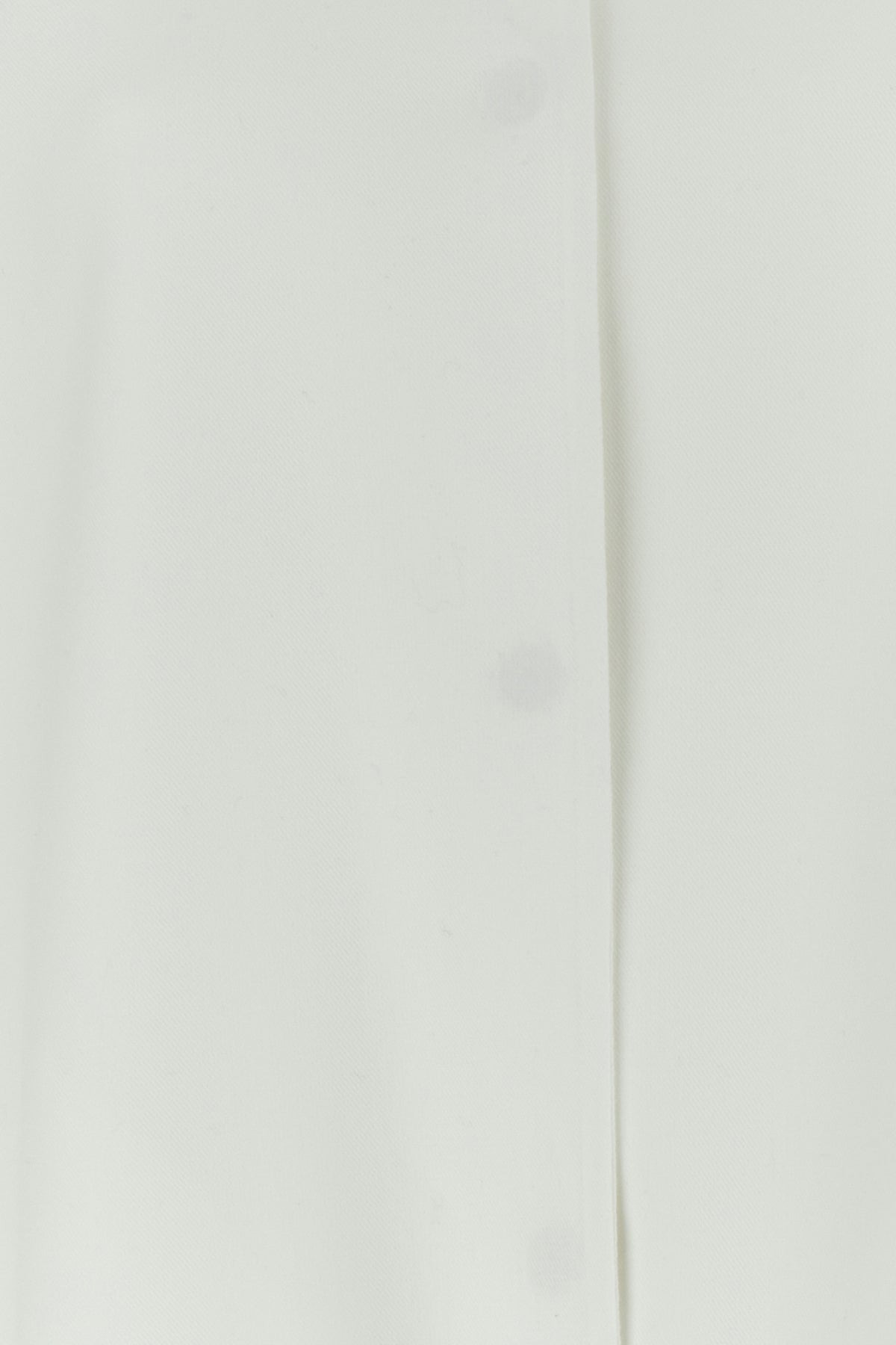 White cotton blend oversize shirt - 3