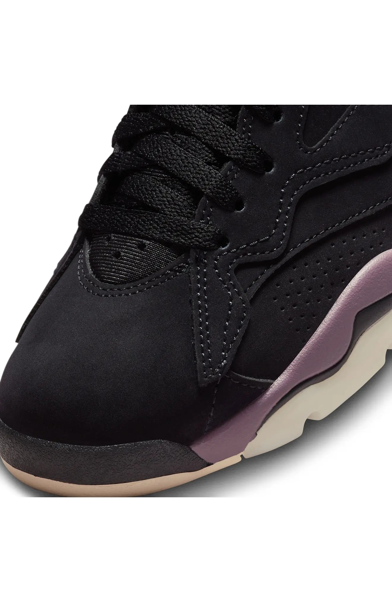 Jumpman 3-Peat Sneaker in Black/Sky Mauve/Guava Ice - 8