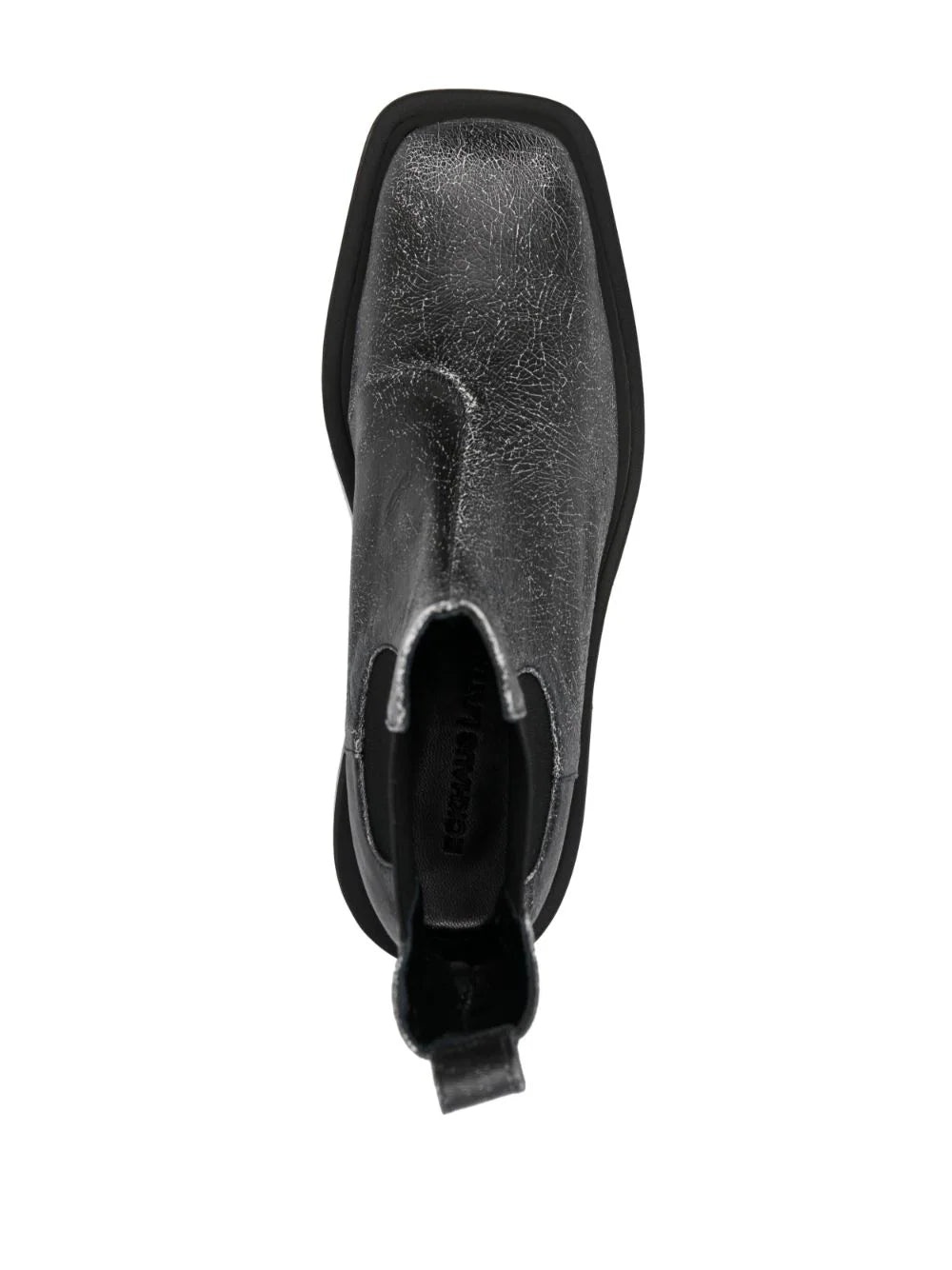 MIKE CRACKED-EFFECT LEATHER BOOTS - 4