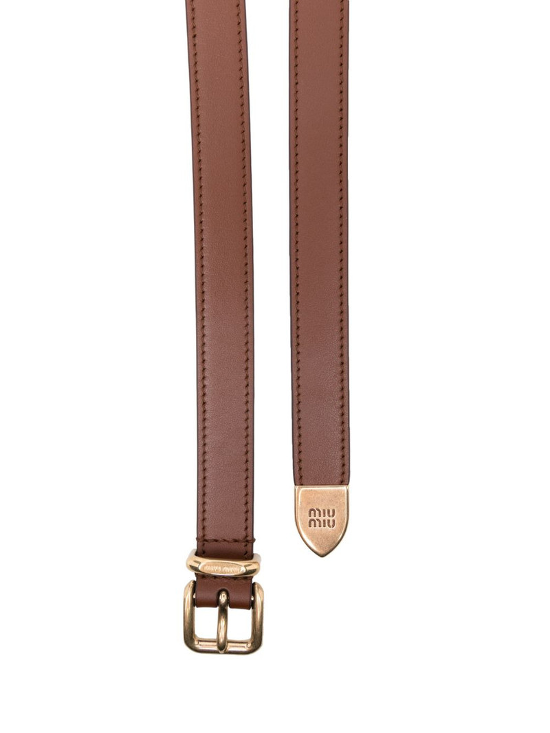 Miu Miu leather belt outlook