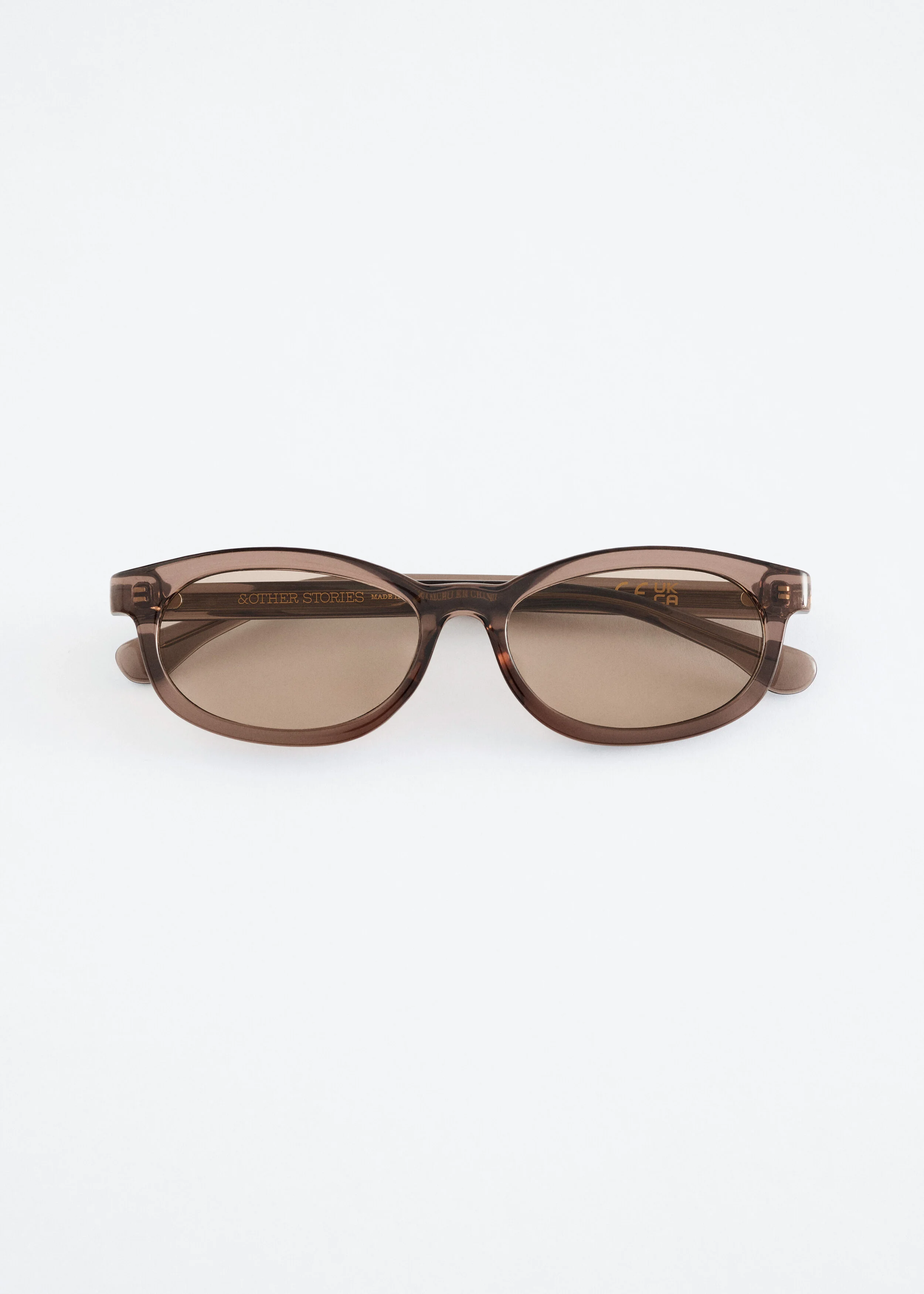 Narrow Rectangle Sunglasses - 1
