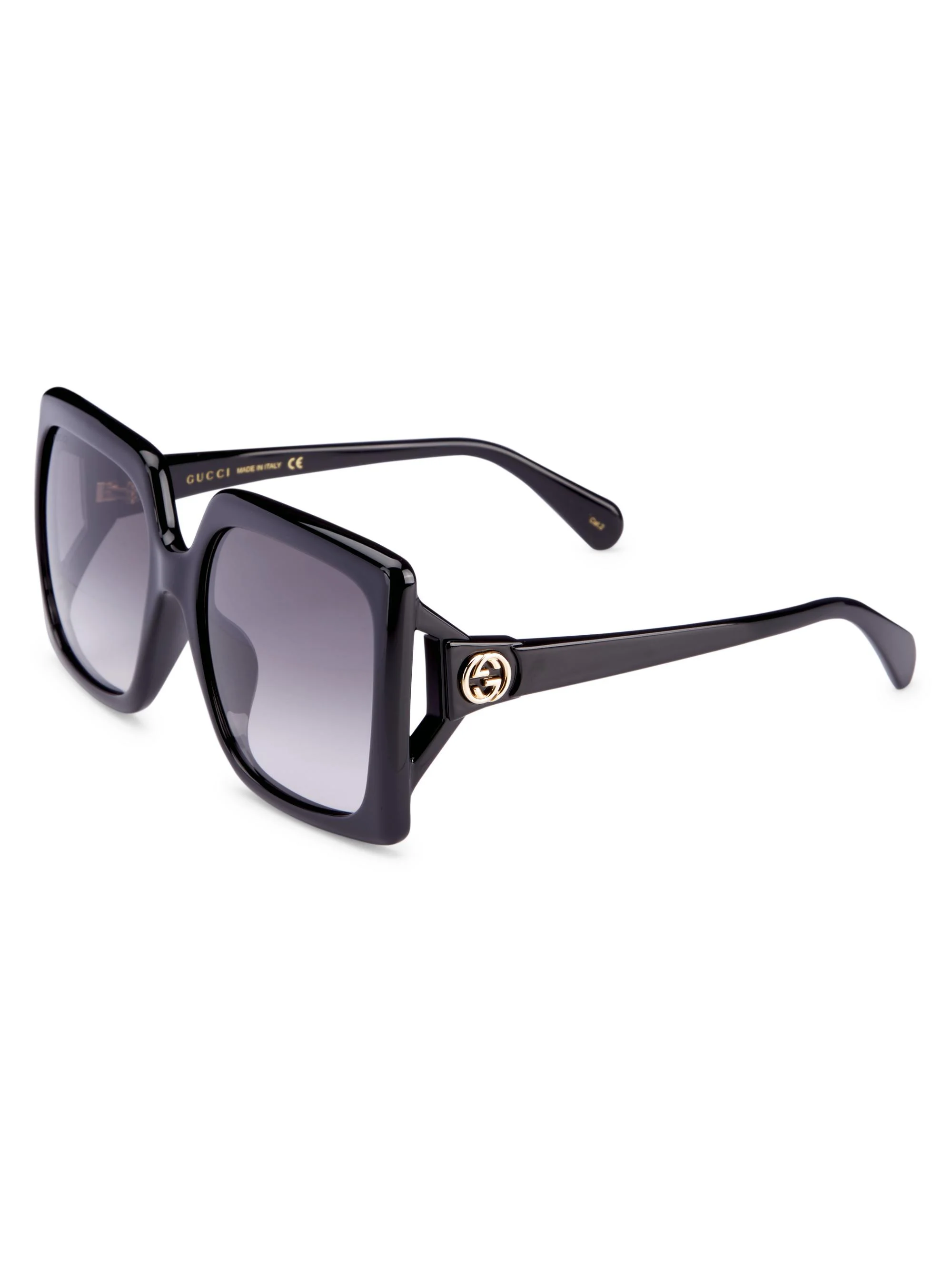 oversized square-frame sunglasses - 1