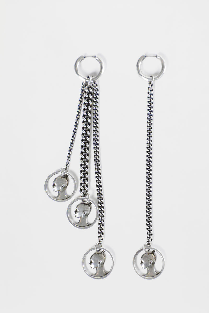 Ebby Coin Signet Earrings 1