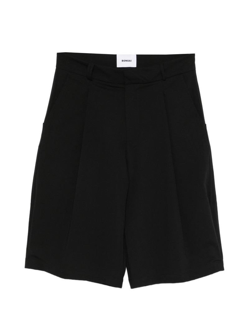 pleated shorts 1