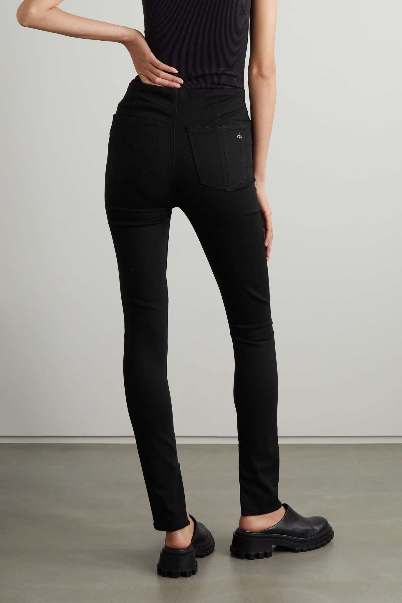 Nina high-rise skinny jeans - 4