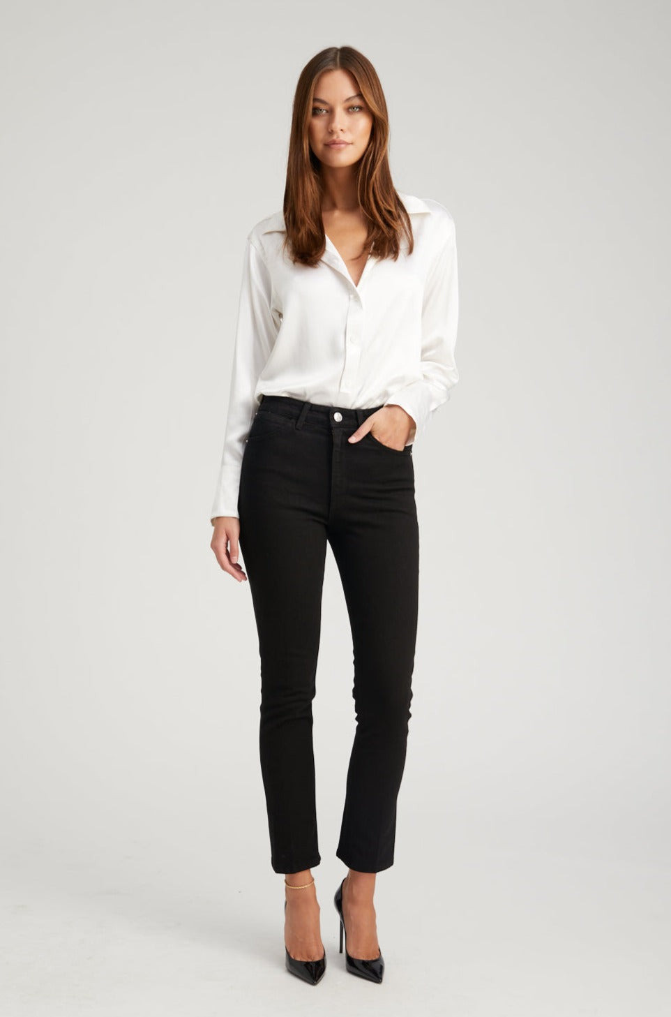 STEVIE SKINNY STRAIGHT LEG DENIM - 6