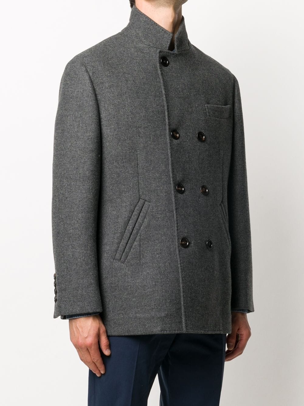 tailored peacoat - 3