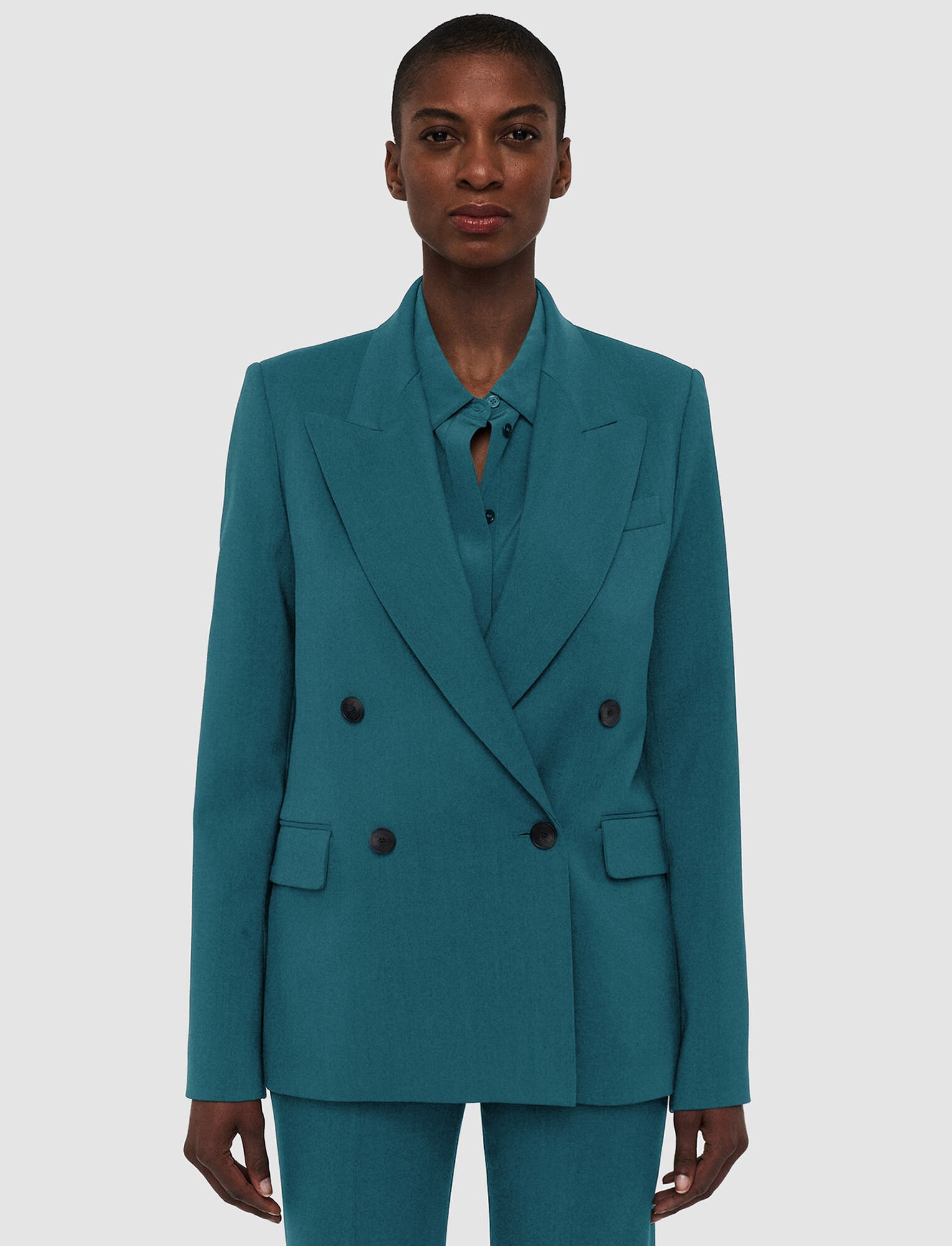 Tailoring Wool Stretch Jaden Jacket - 3