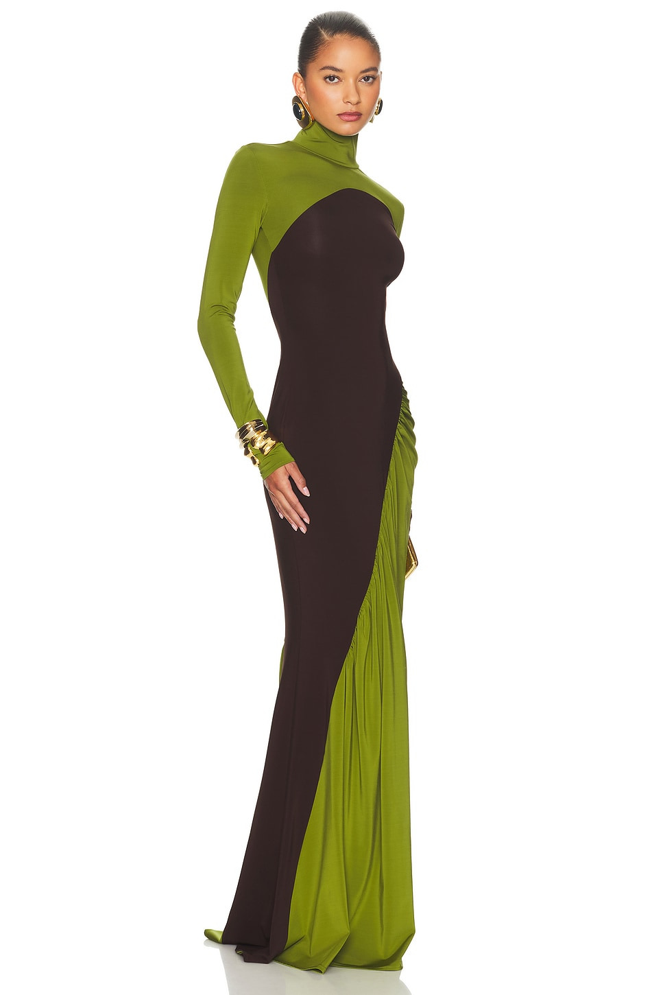 The Abstraction Color Blocked Jersey Dress - 2