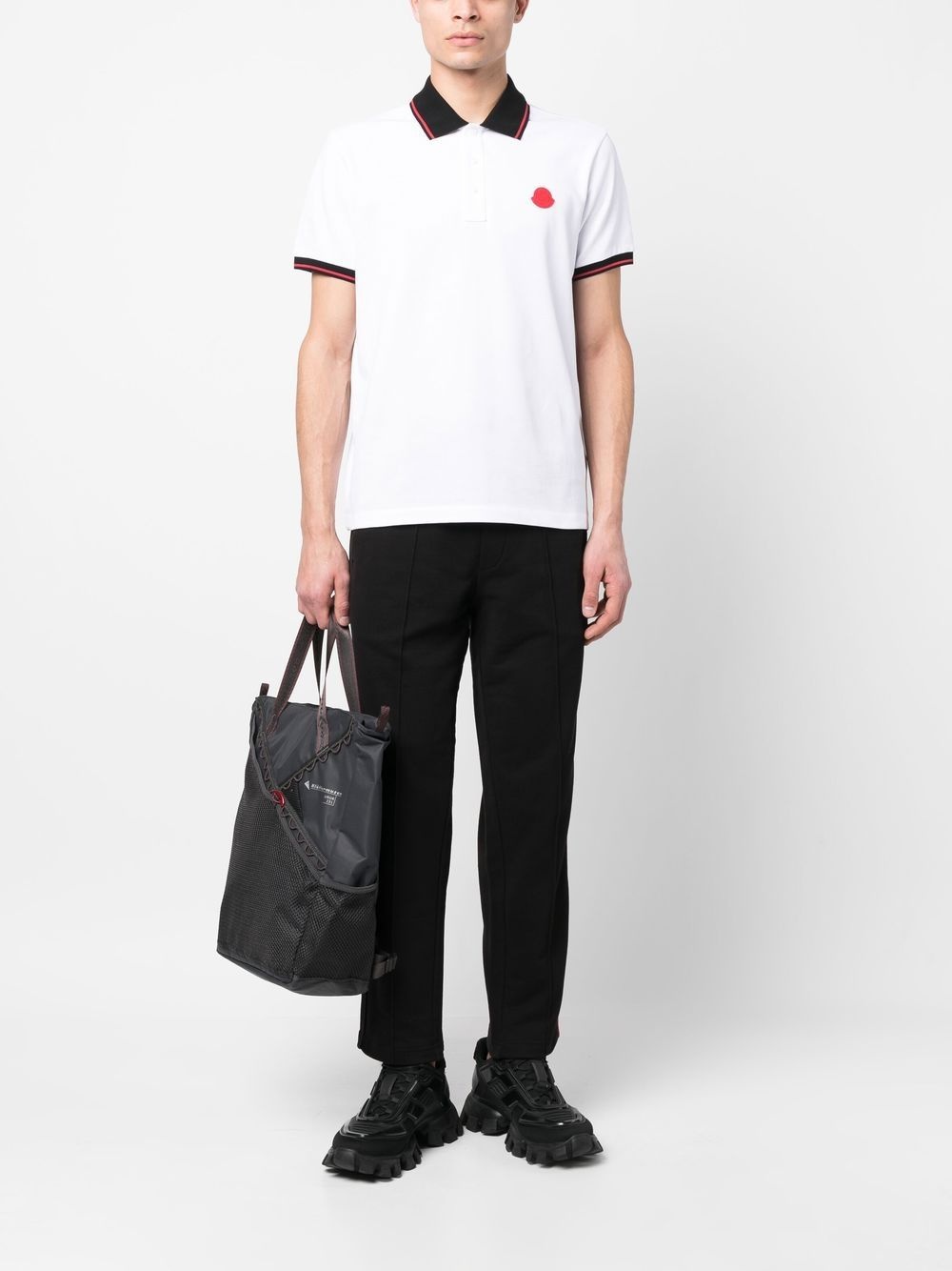 Drawcord cuffed pants - 2