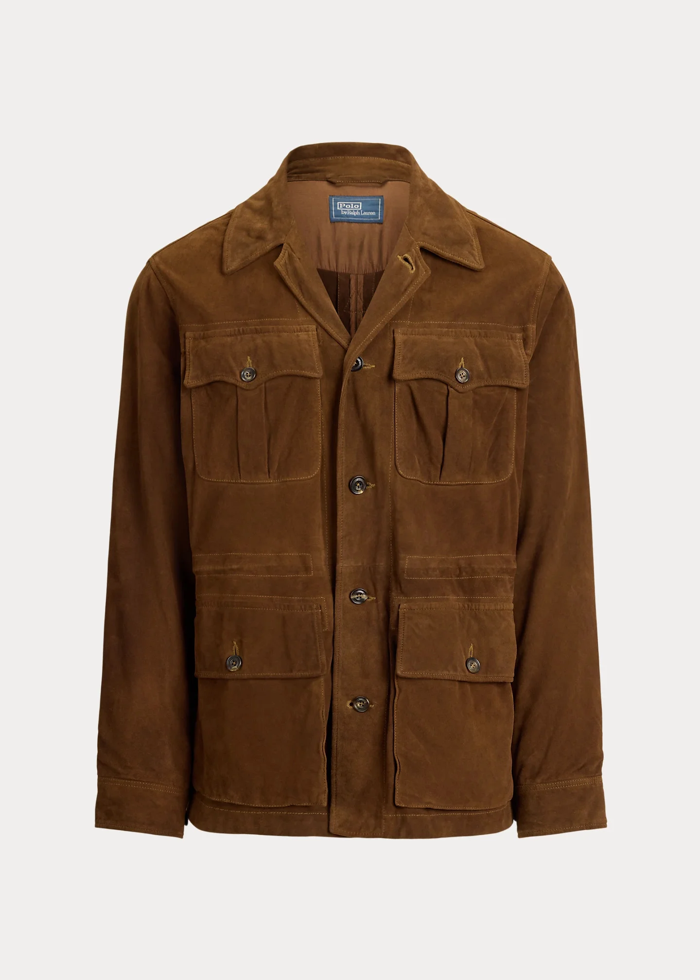 Suede Utility Jacket - 1