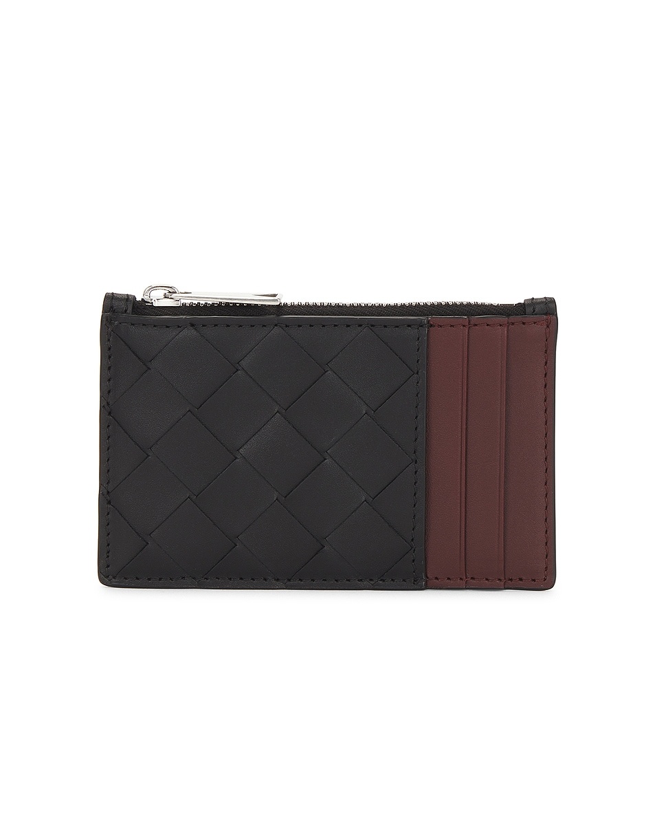Intrecciato Zipped Card Case - 1