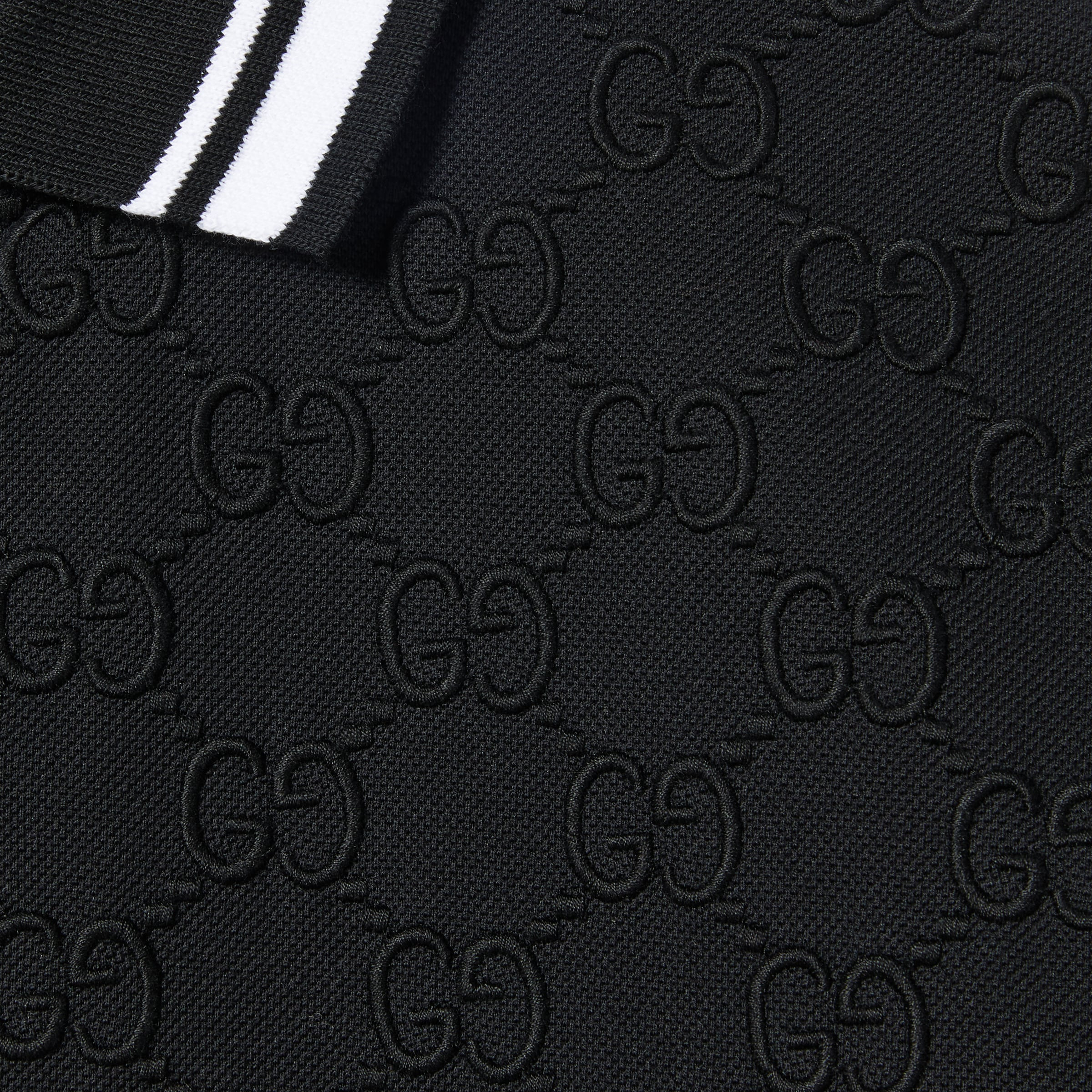 GG stretch cotton polo - 7