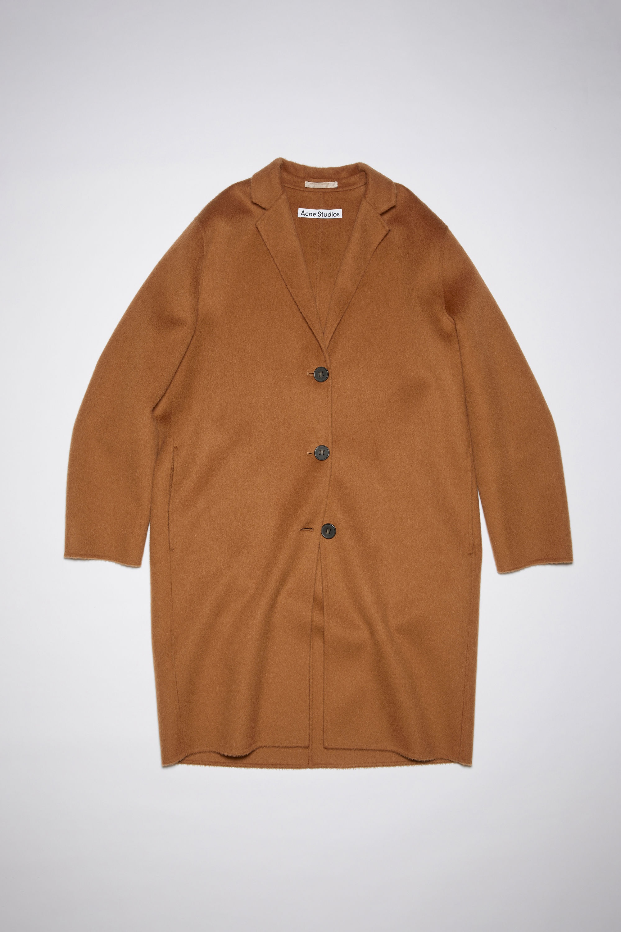 Single-breasted coat - Rust brown - 7