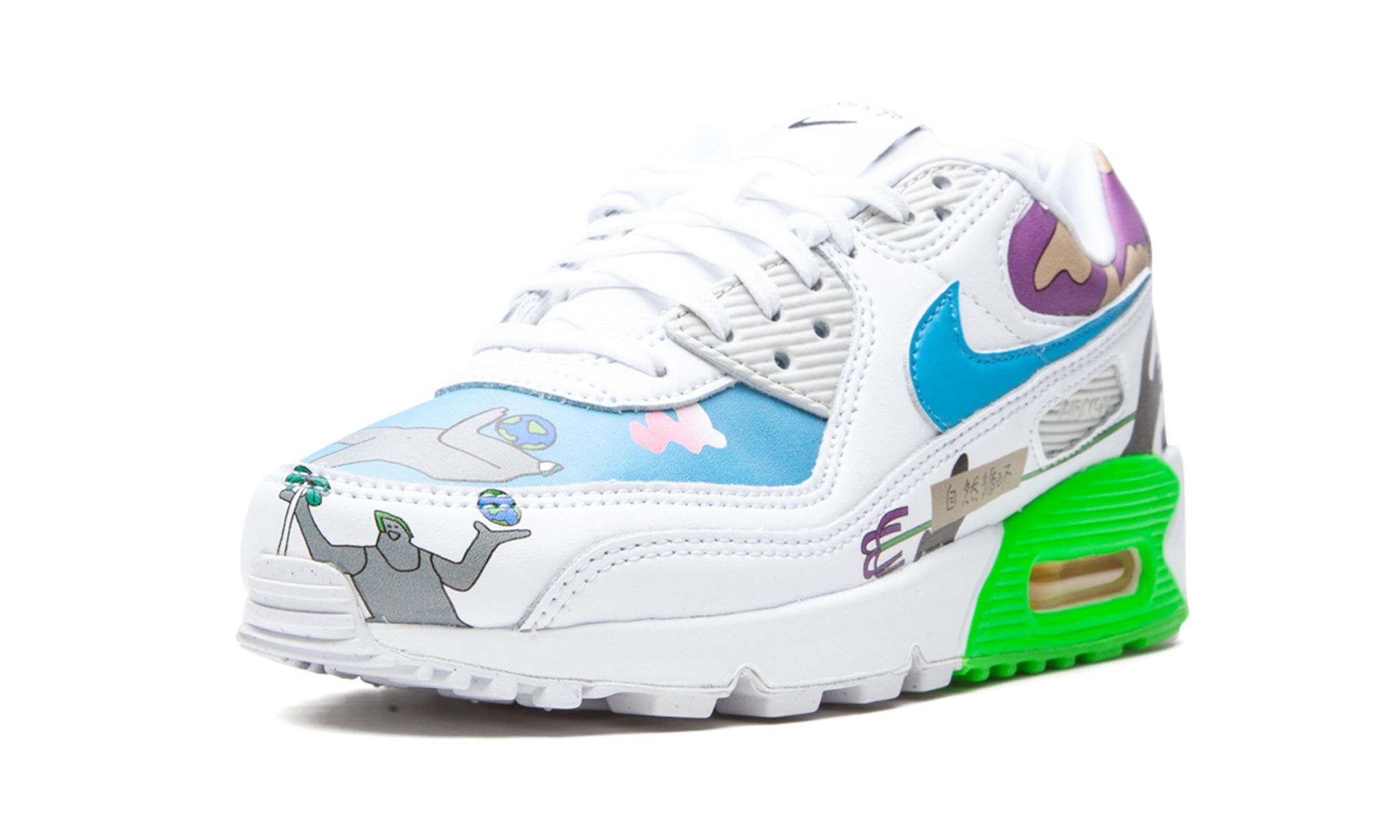 Flyleather Air Max 90 QS "Ruohan Wang" - 4