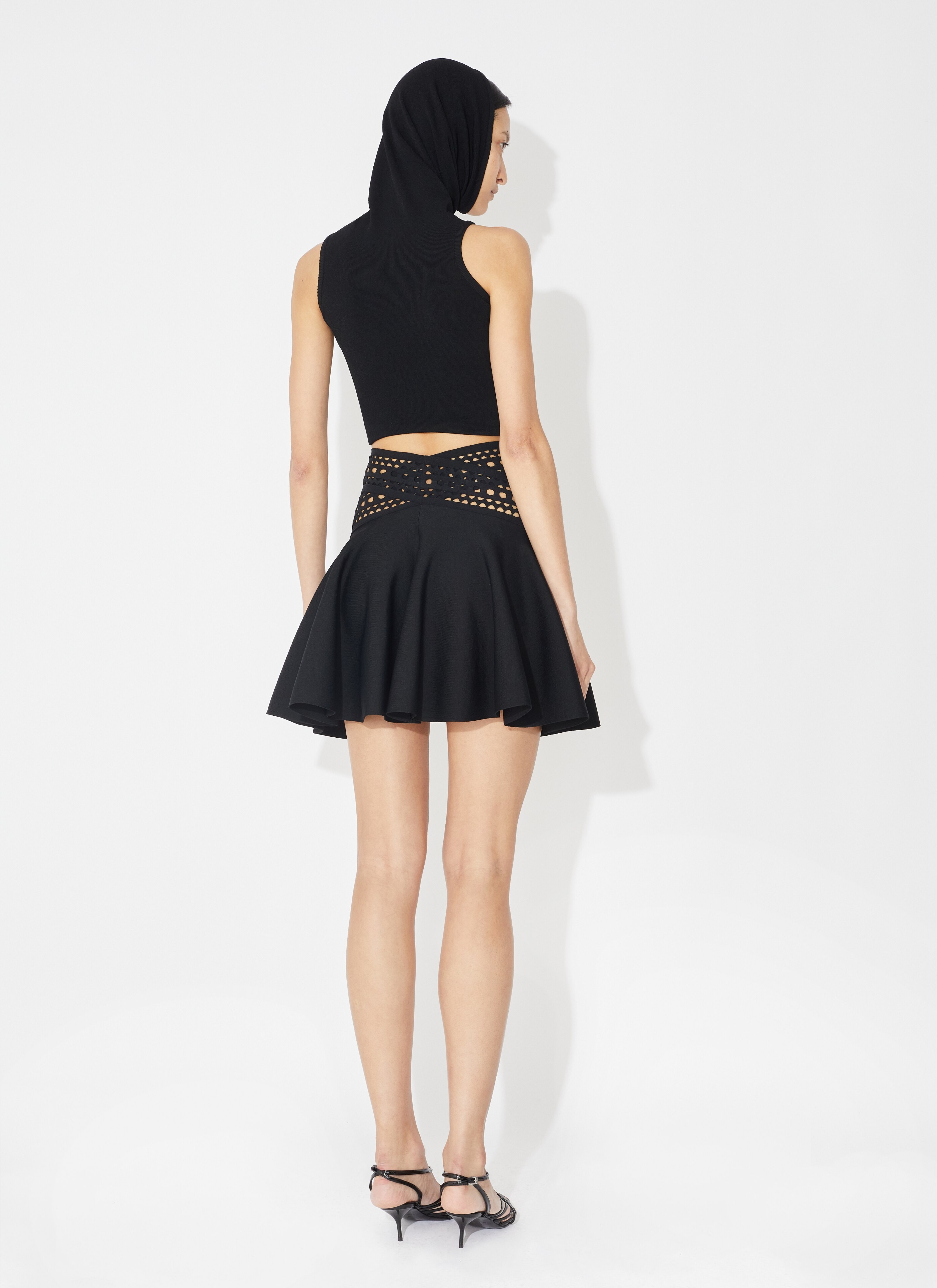 ミニスカート Alaia Skater Skirt Alaïa | Fine knit skater skirt | Savannahs