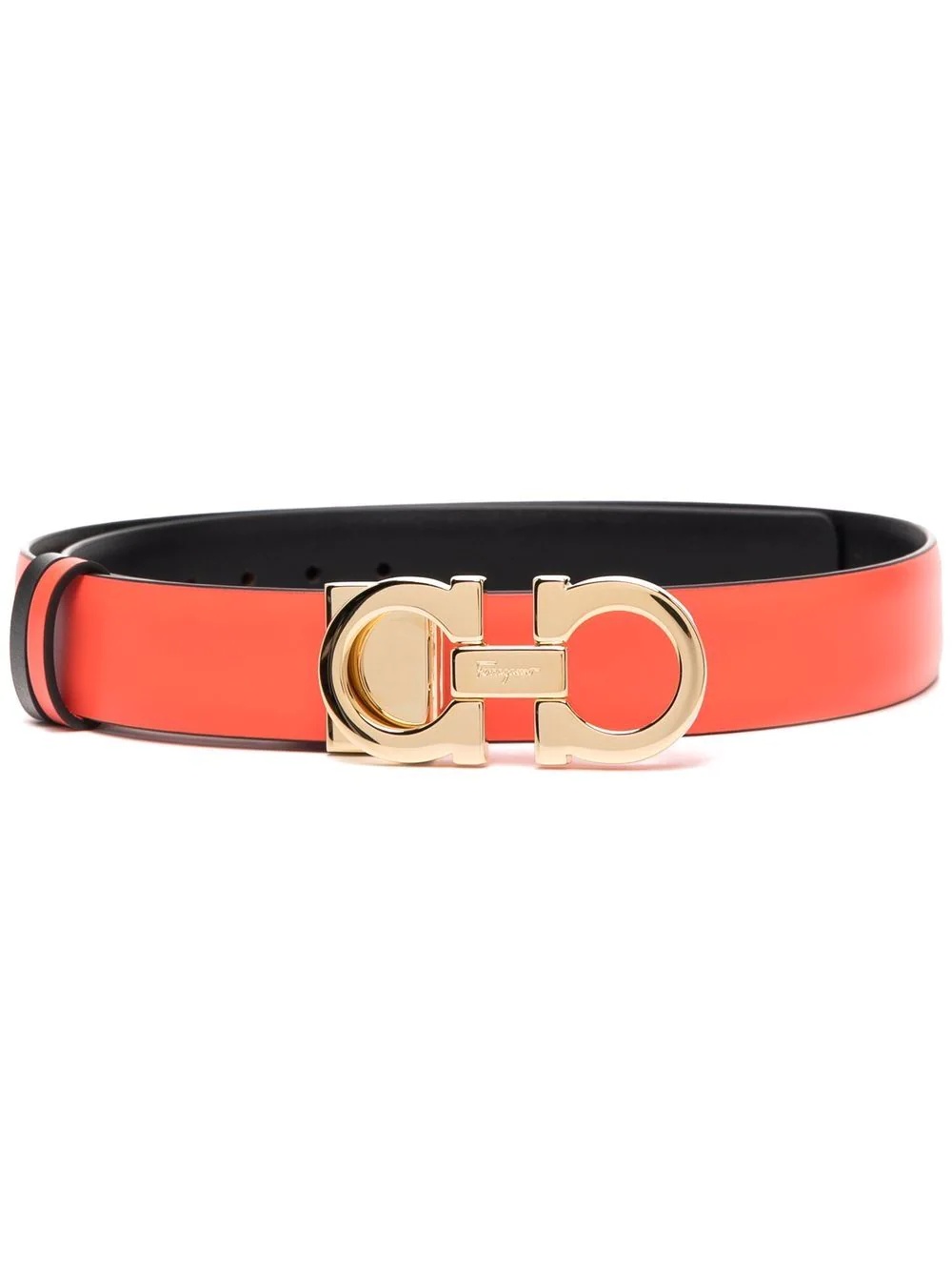 Gancini leather belt - 1