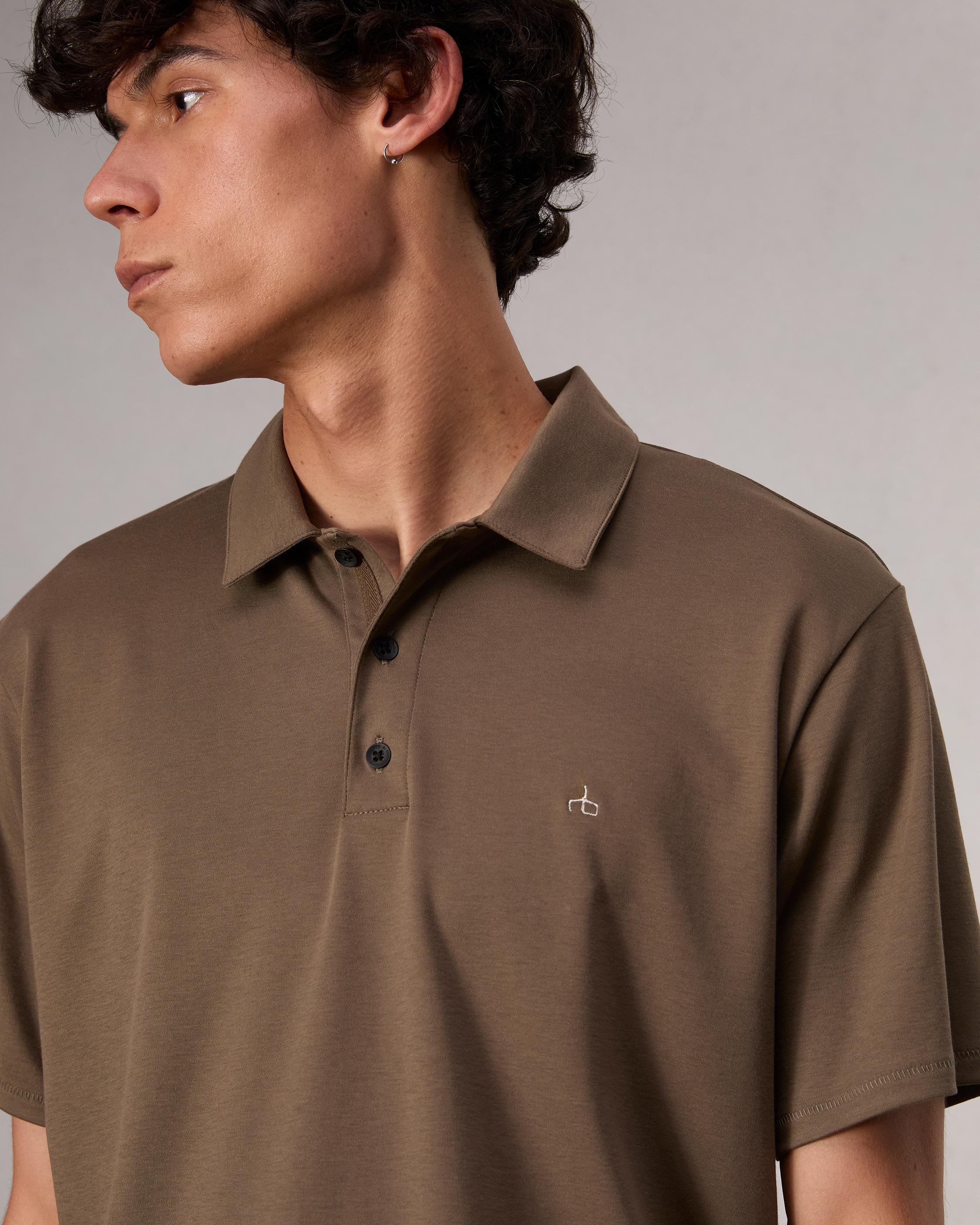 Pima Cotton Polo Shirt - 6