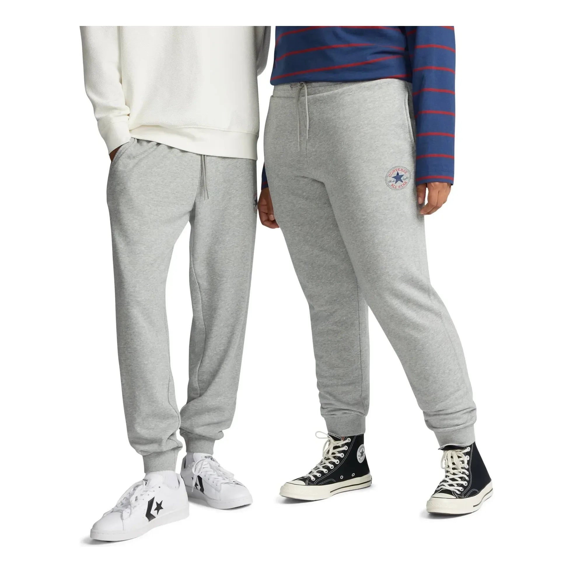 Converse Go-To Novelty Chuck Patch Pants 'Grey' 10024947-A02 - 2