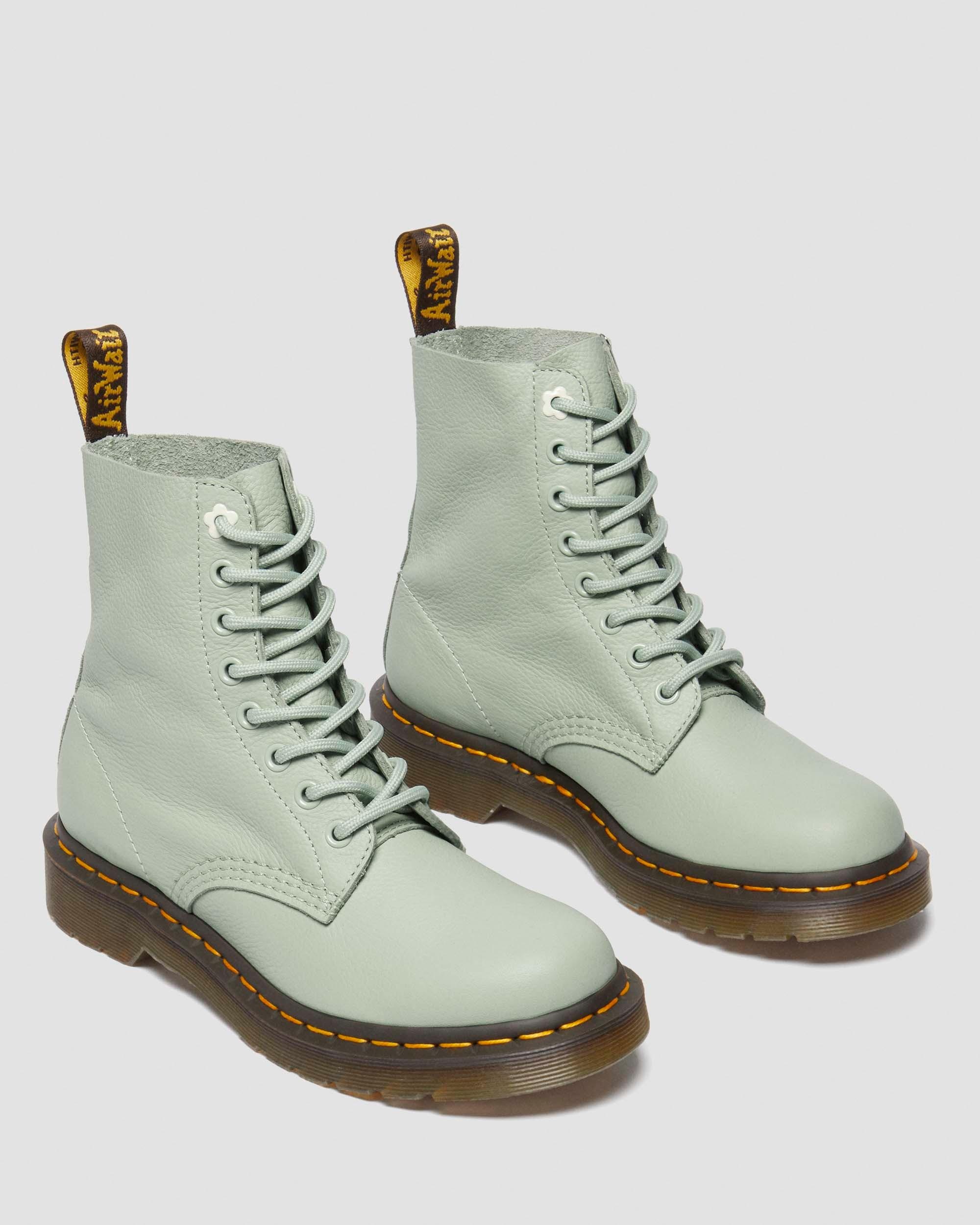 1460 Pascal Virginia Leather Lace Up Boots - 8
