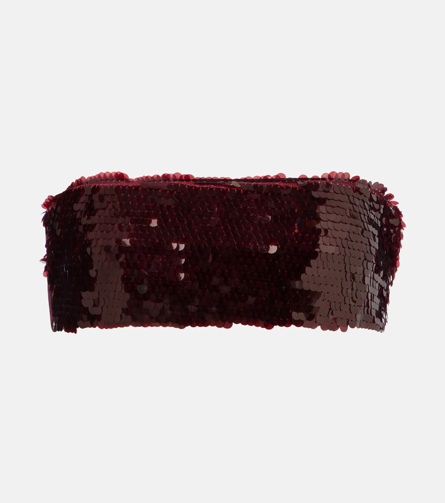 Sequined bandeau top - 1