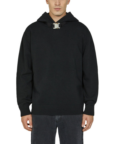 1017 ALYX 9SM BUCKLE COLLAR KNITTED HOODIE outlook