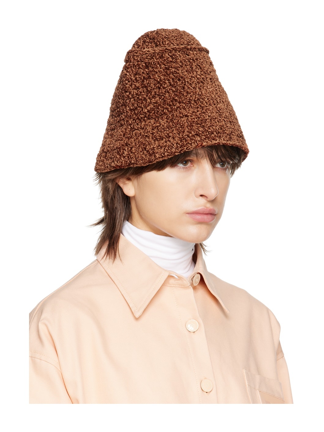 Brown Robbie Bucket Hat - 2