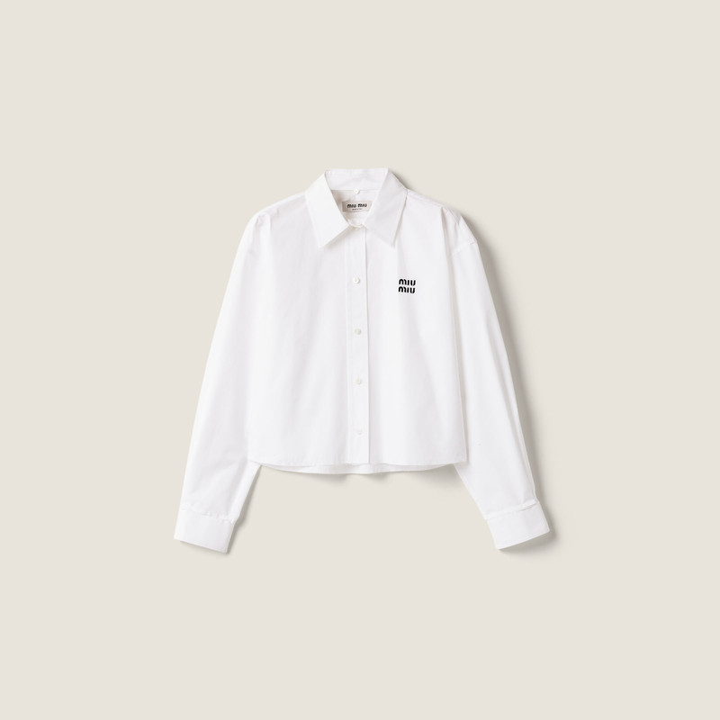 Poplin shirt 1