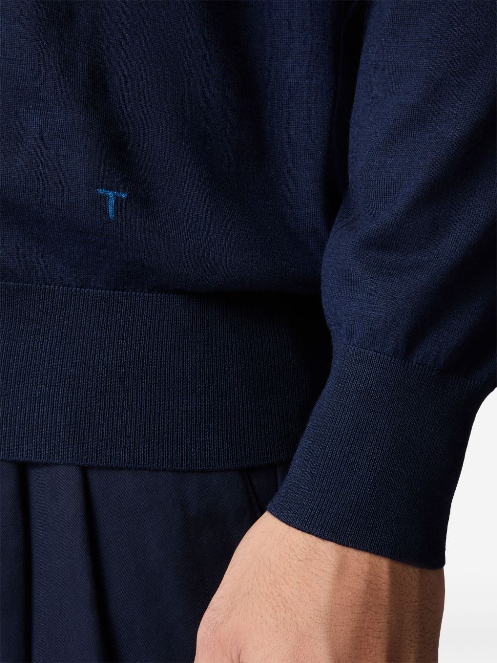 long-sleeved polo shirt - 4