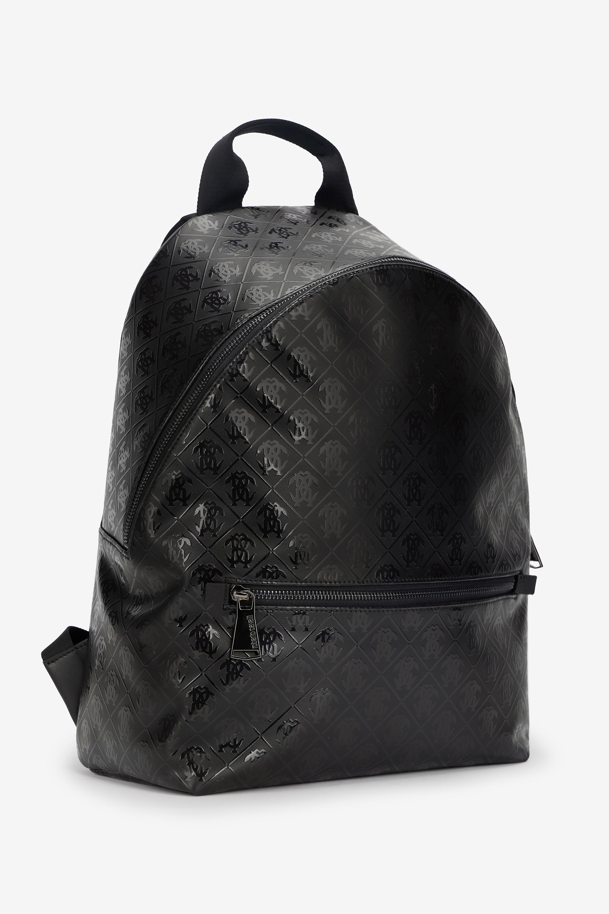 Backpack With All-Over Mirror Snake Monogram - 6