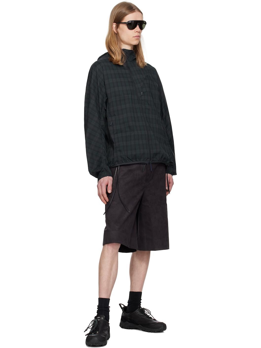 Black 8.0 Center Technical Faux-Suede Shorts - 4
