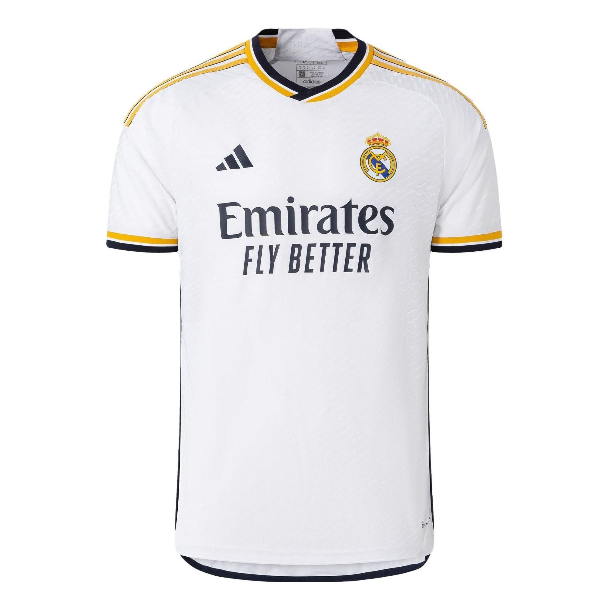 adidas Real Madrid 23/24 Home Authentic Jersey 'White' IA5139 - 1