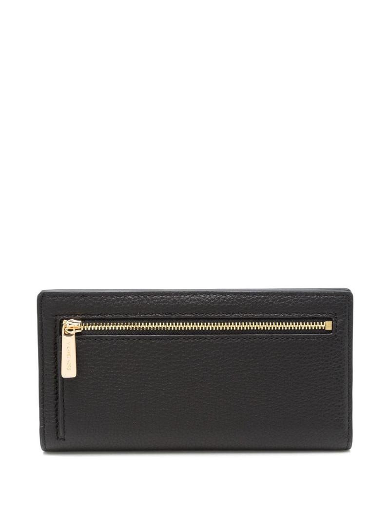 MICHAEL KORS logo-plaque bi-fold leather wallet outlook