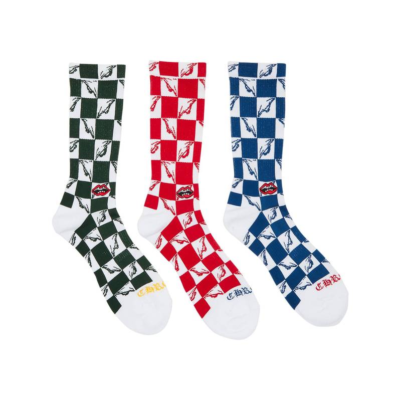 Chrome Hearts x Matty Boy 99 Eyes Socks 'Multicolor' 1
