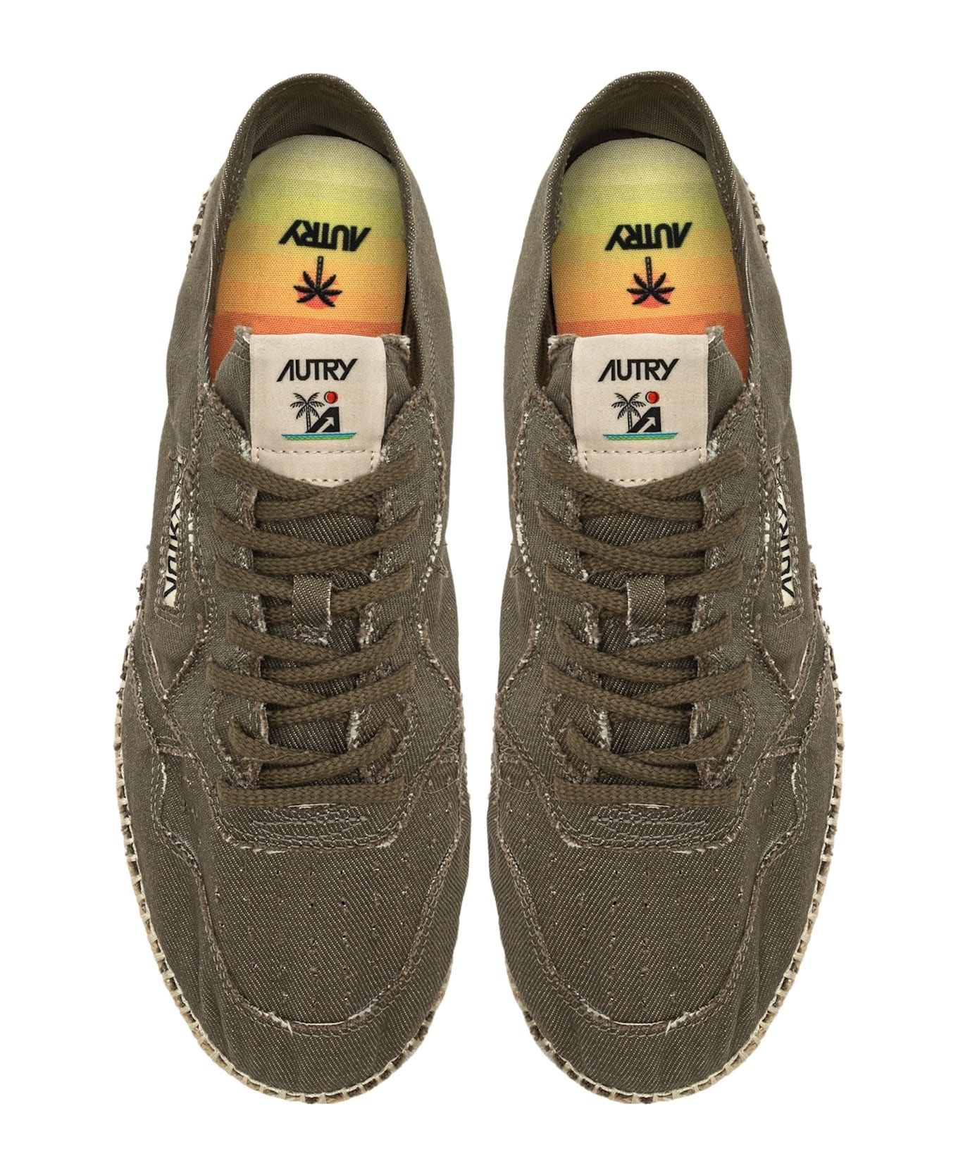 Espadrillas Low Can Can Military - 5