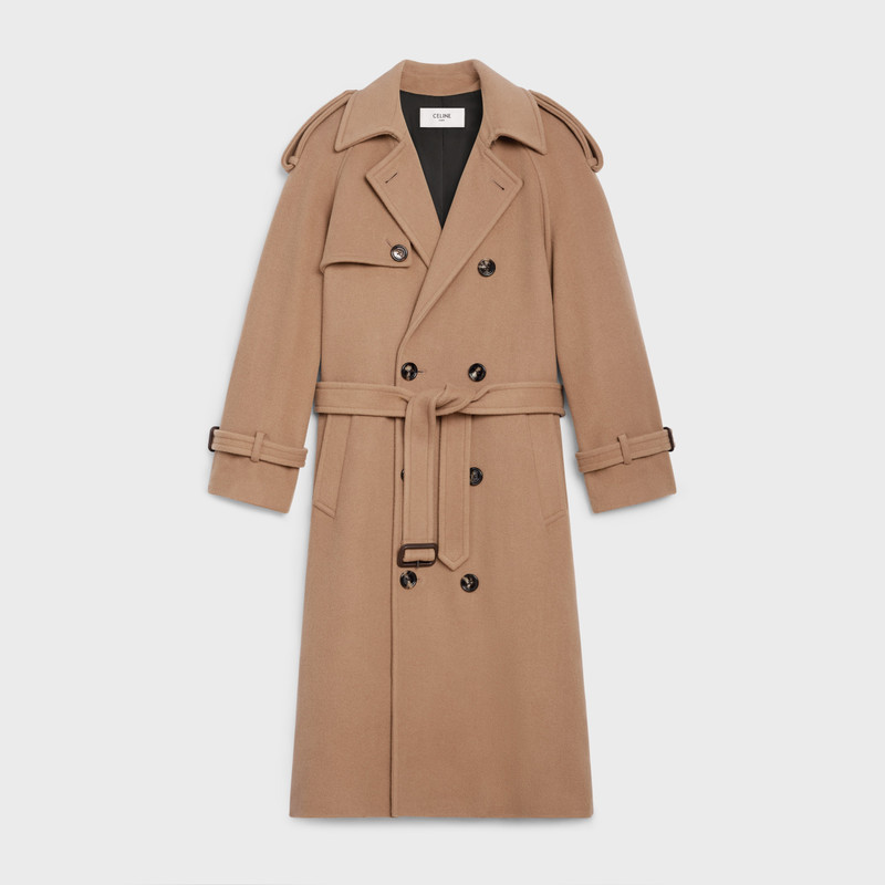 OVERSIZED TRENCH COAT IN WOOL CLOTH 1