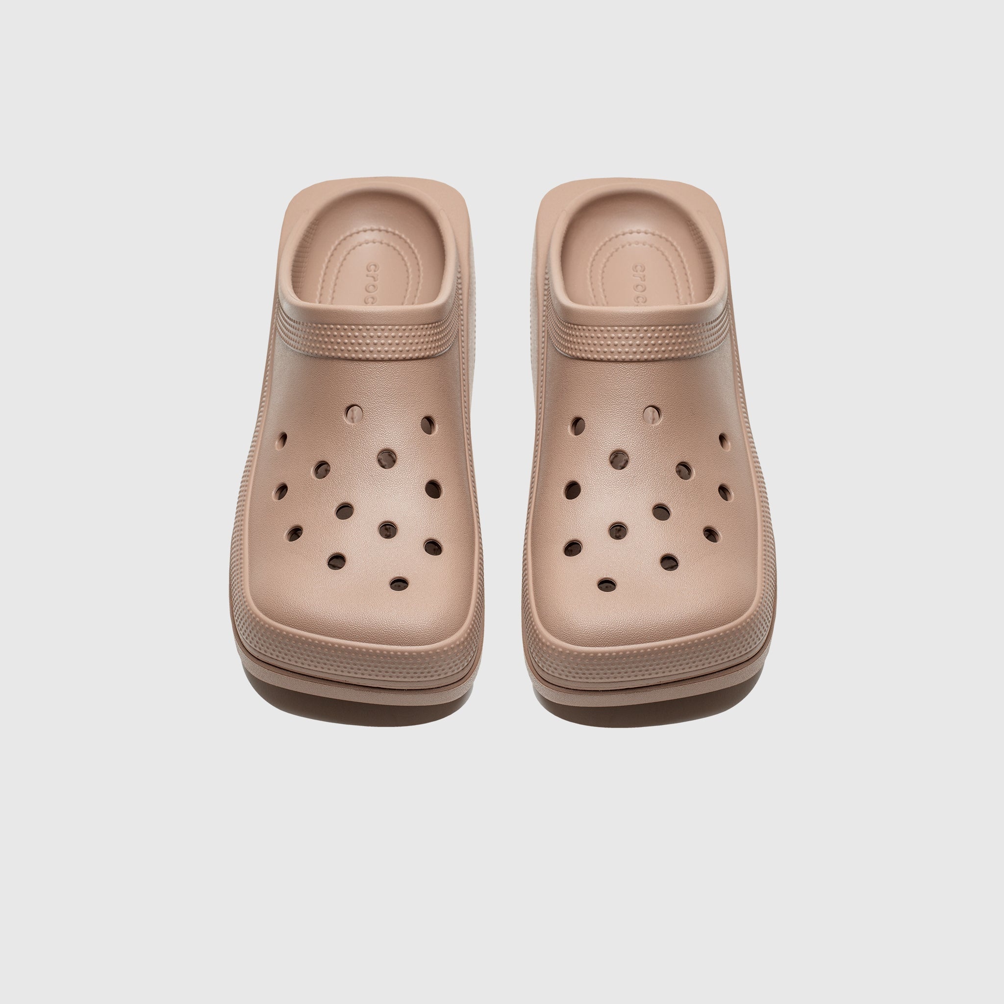 CLASSIC BLUNT TOE CLOG "LATTE" - 3