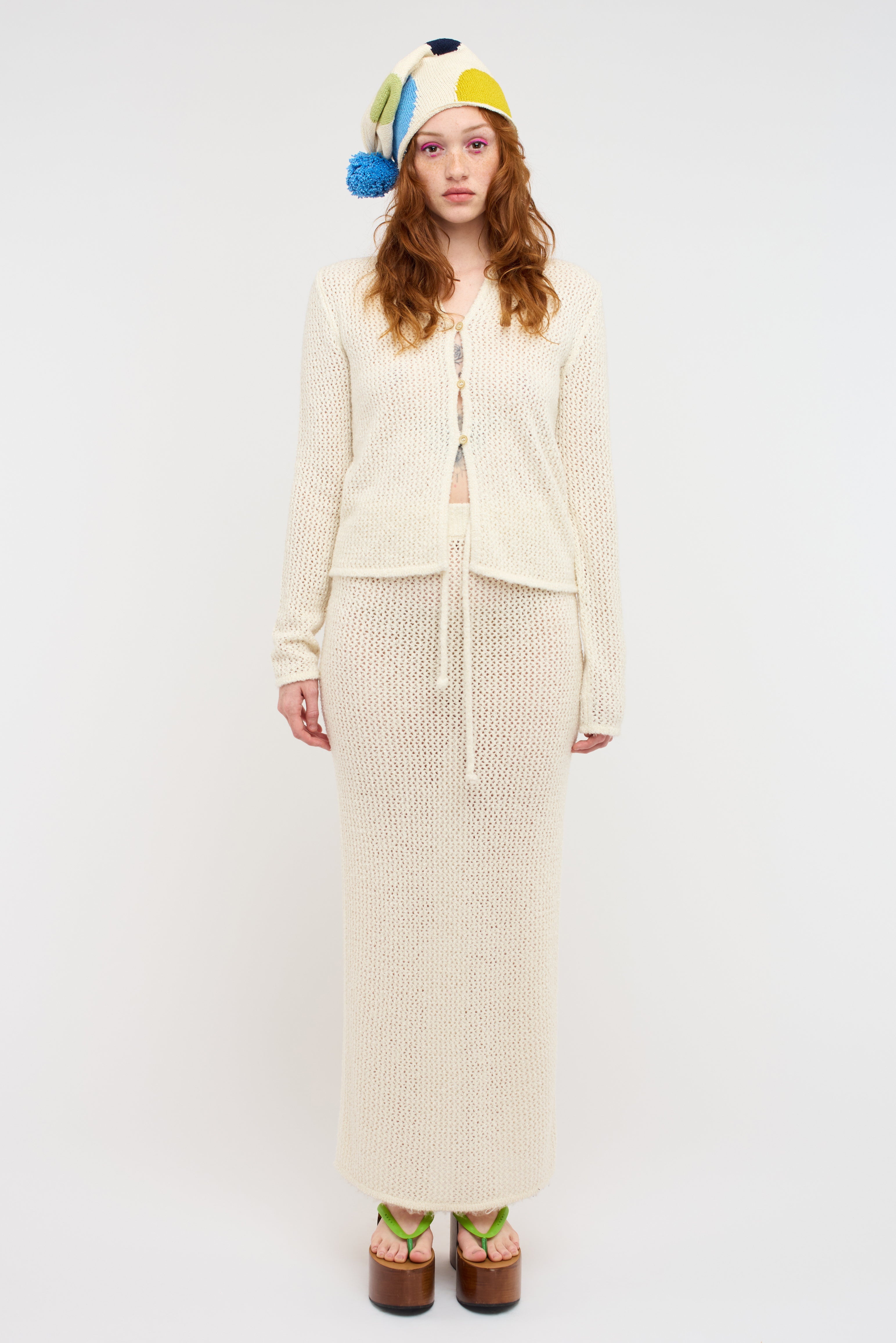 SELERINO NET SKIRT - 3