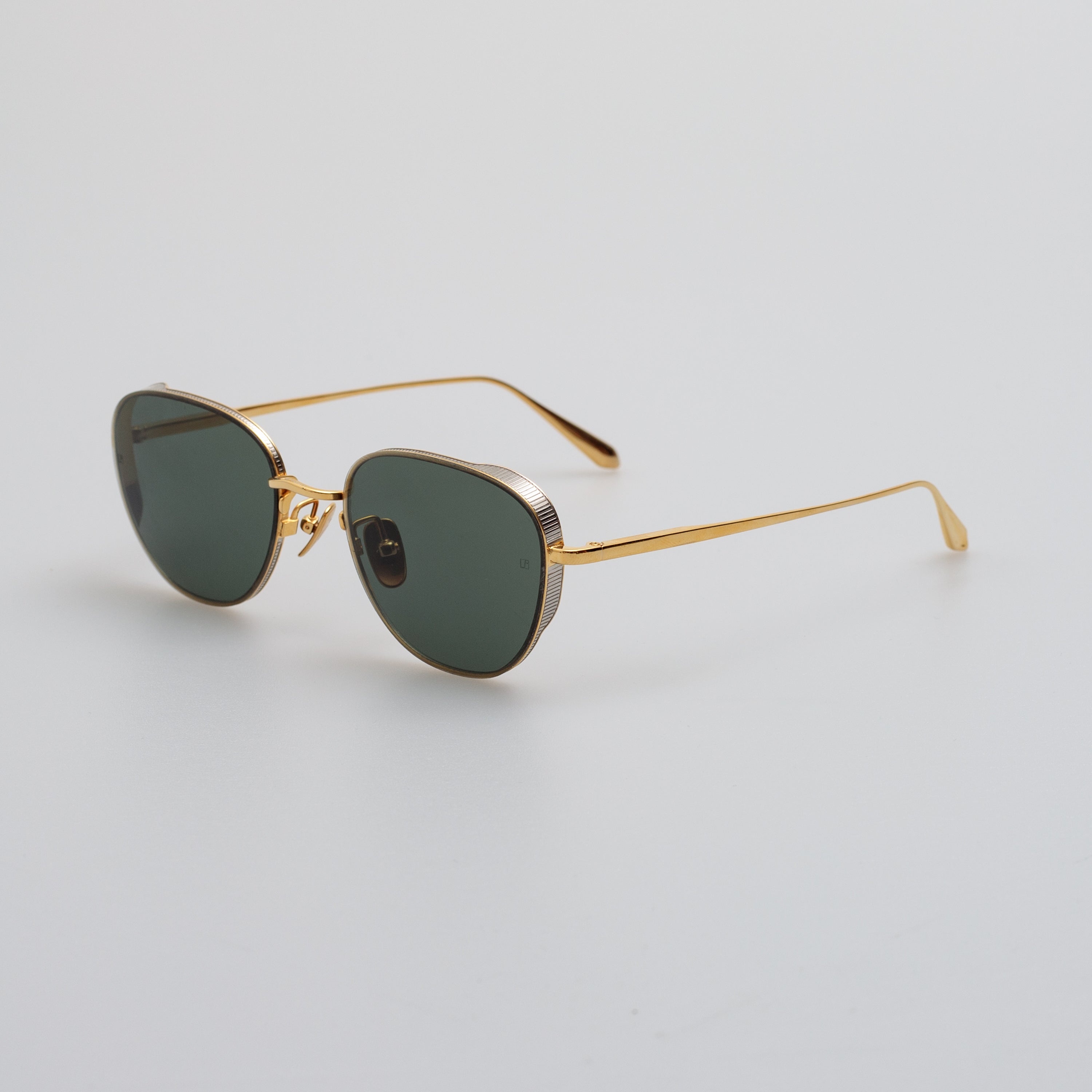Hardy Sunglasses in Yellow Gold - 2