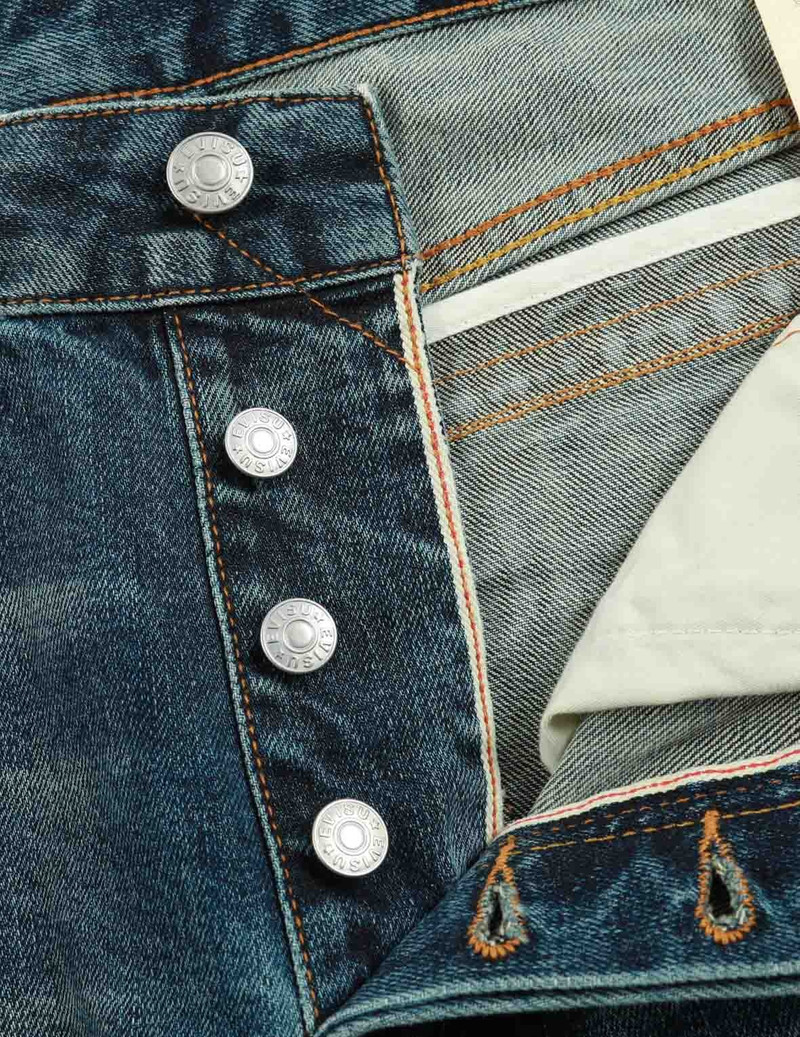 MULTI-LOGO AND SEAGULL EMBROIDERY CARROT-FIT JEANS #2017 9