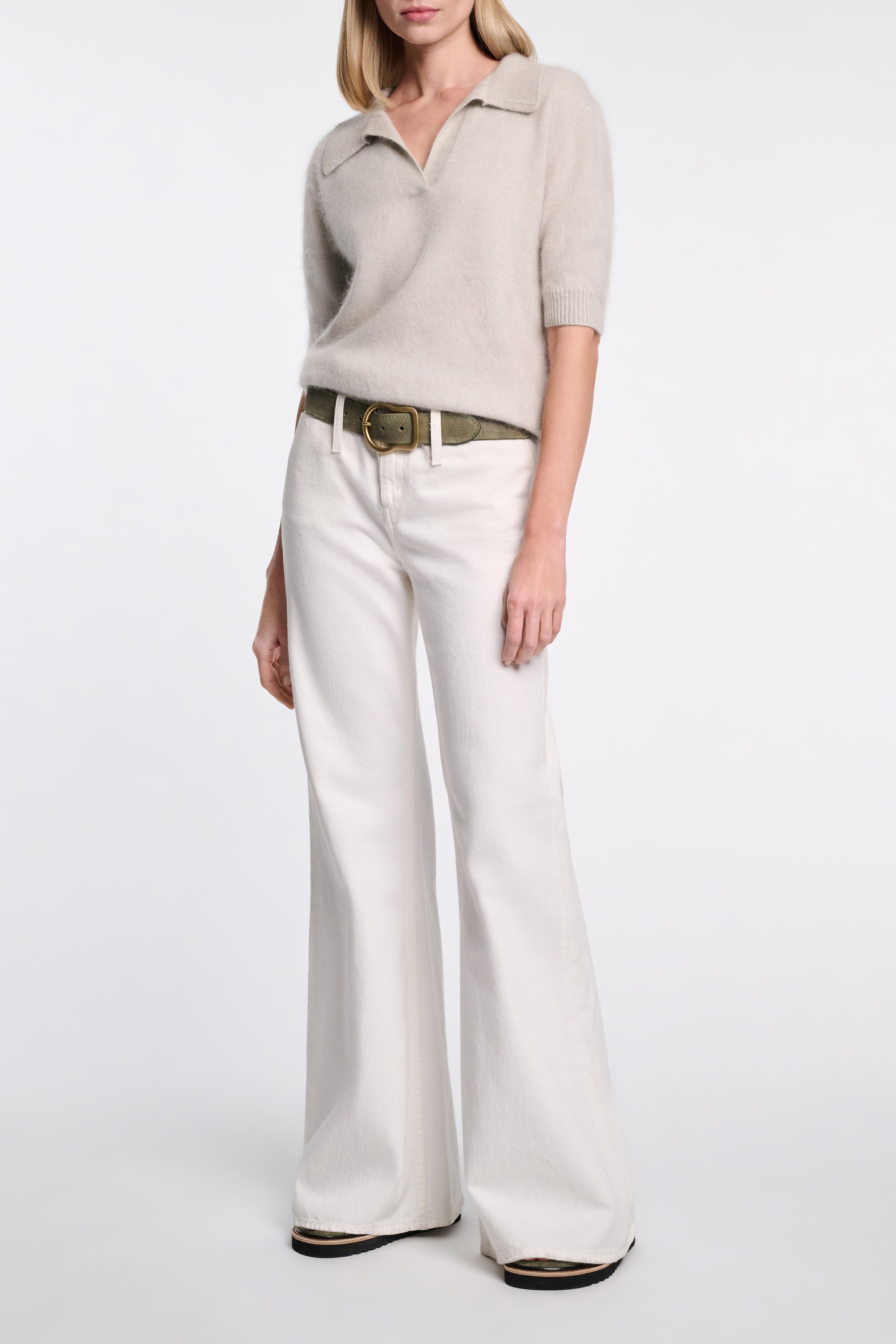 SUEDE SENSATION 4cm waxed belt - 2