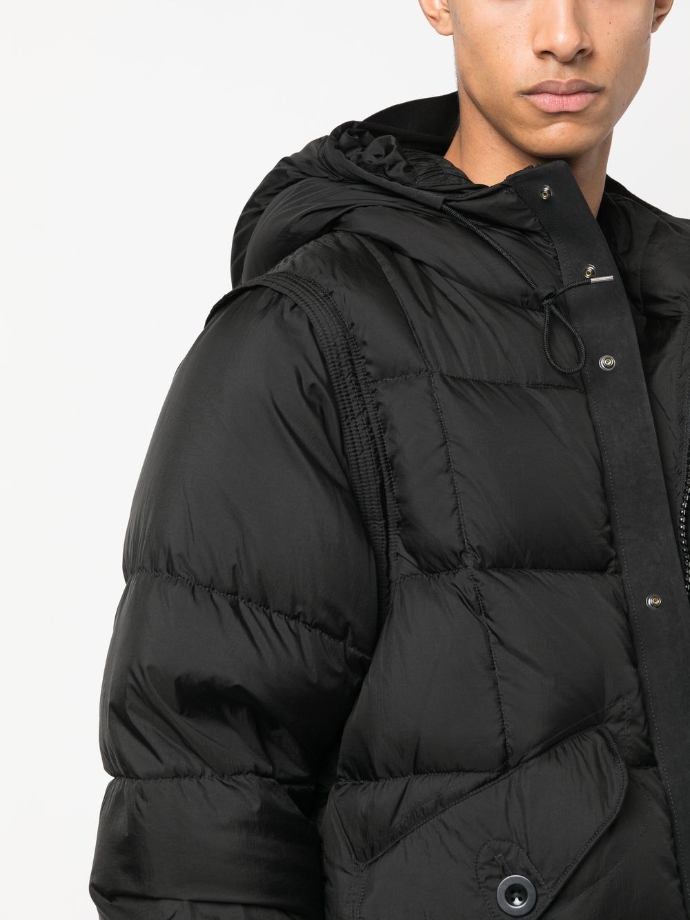 padded hooded jacket - 5