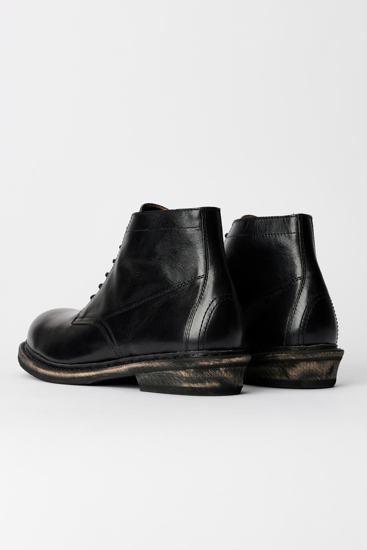 Cortege Boot Deep Black Leather - 6