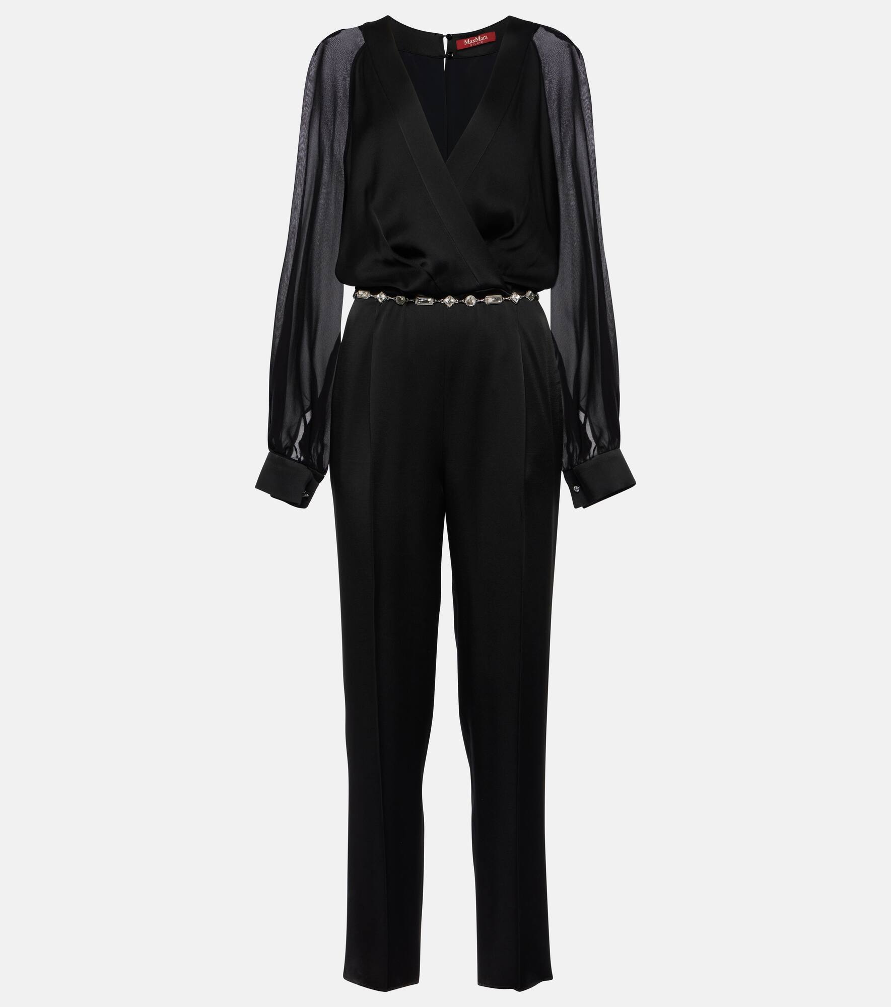 Single-breasted jumpsuit - 1