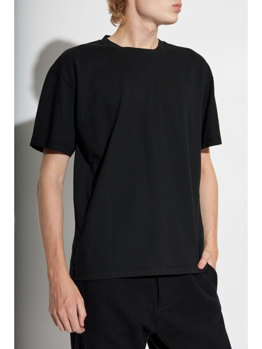 Saint Laurent Men Cotton T-Shirt - 3