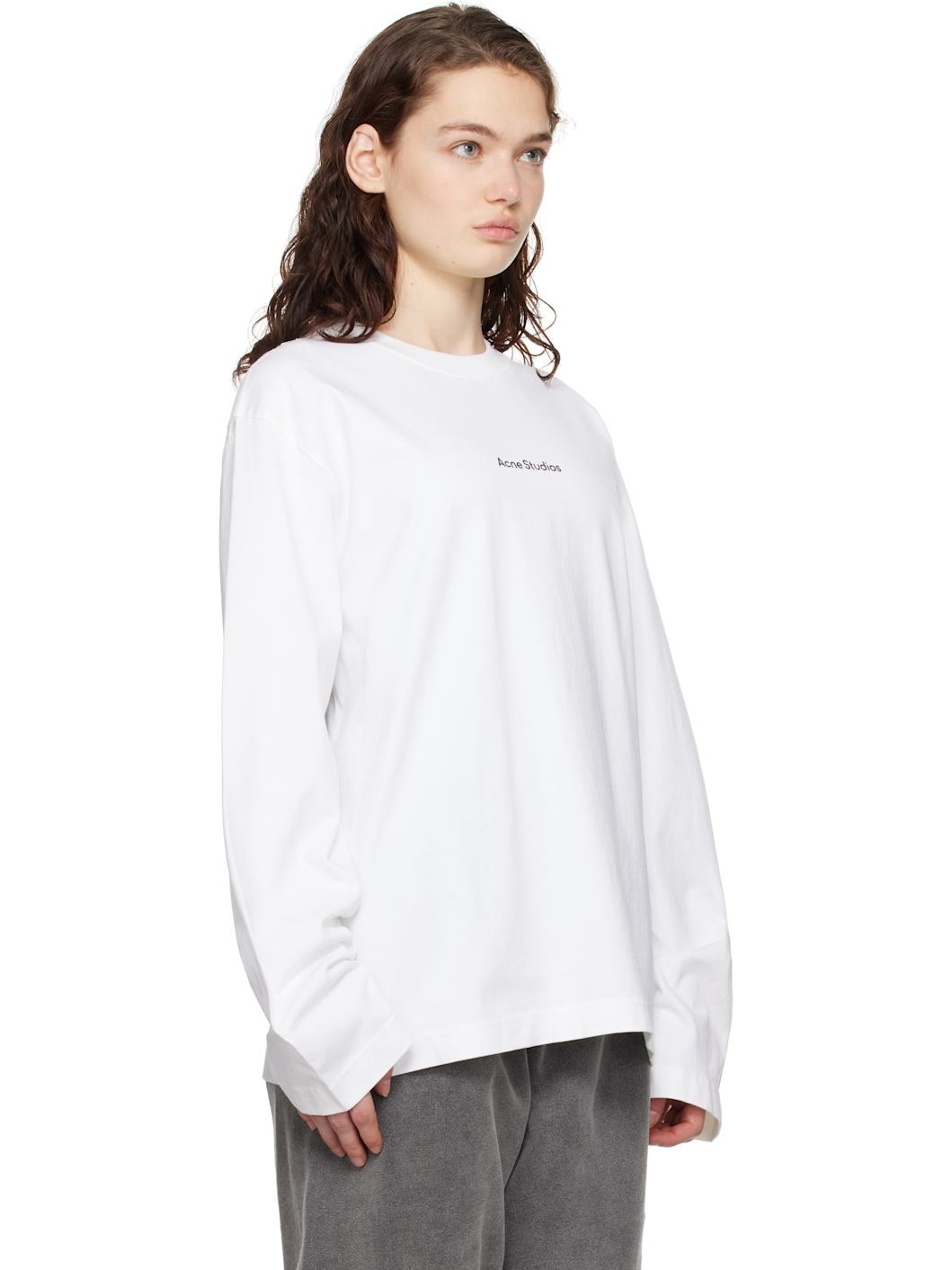 White Stamp Logo T-shirt - 2