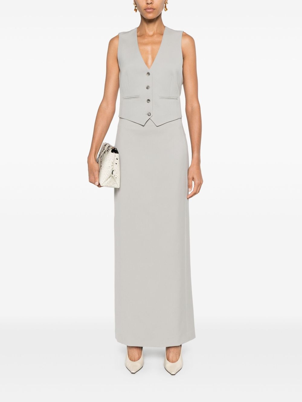 column maxi skirt - 2