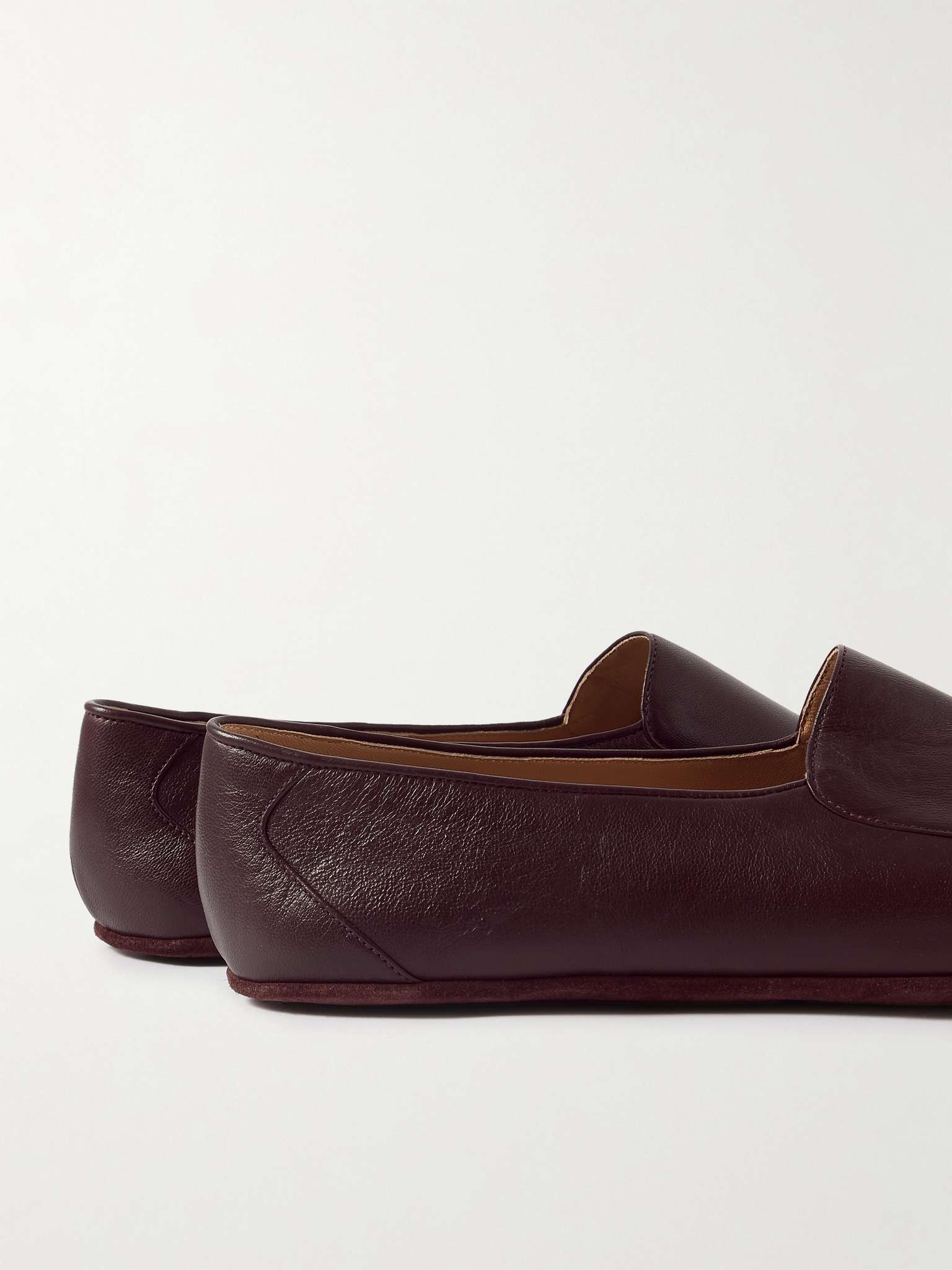 Hampton Leather Travel Slippers - 5